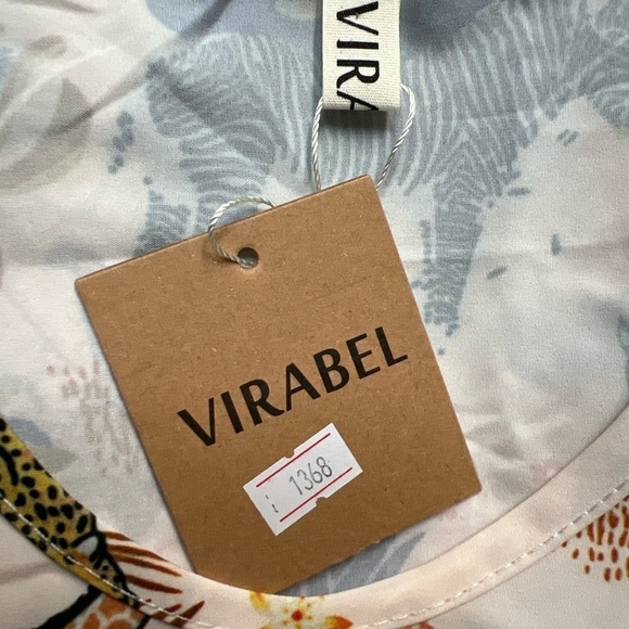 African Savannah Print Tank Top Sleeveless Blouse Zebra Giraffe Leopard - Picture 6 of 6